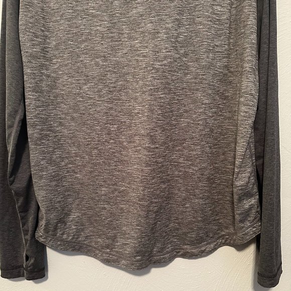 AE Outfitters Men's 360 Extreme Flex Long Sleeve Dark/Light Heather Gray Size L - Picture 12 of 16
